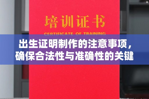 头份出生证明制作的注意事项，确保合法性与准确性的关键步骤